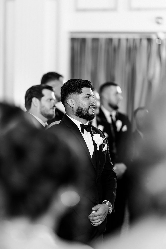 Groom at Altar