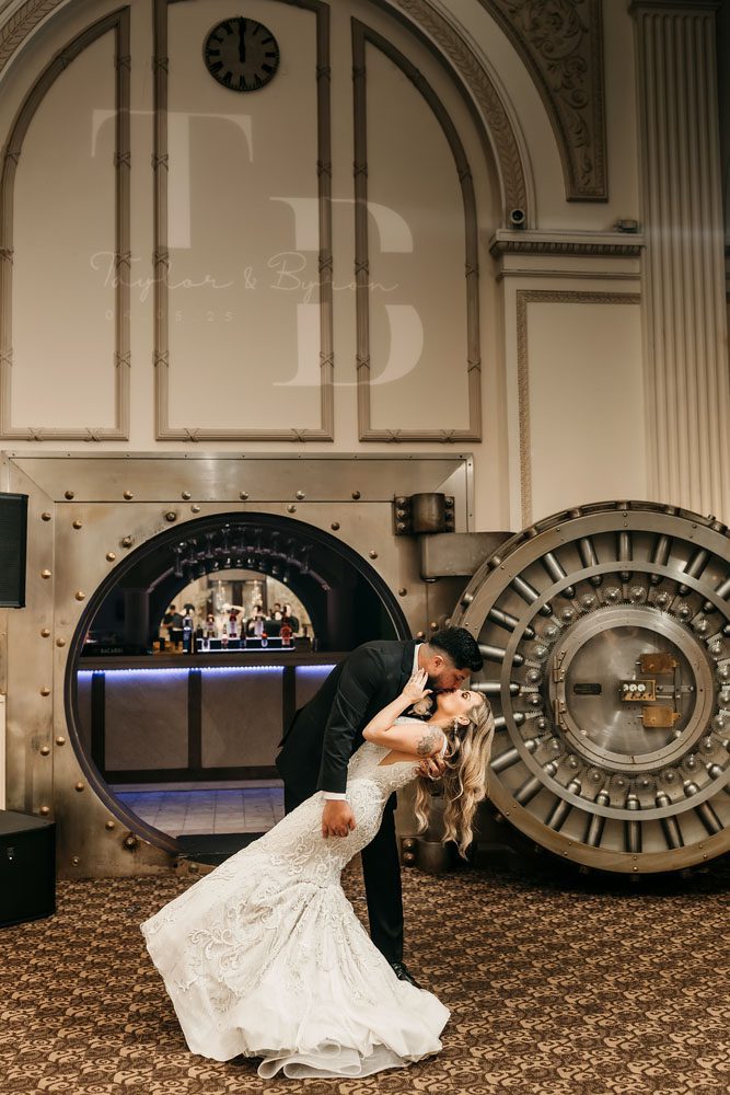 Couple In front of Vault
