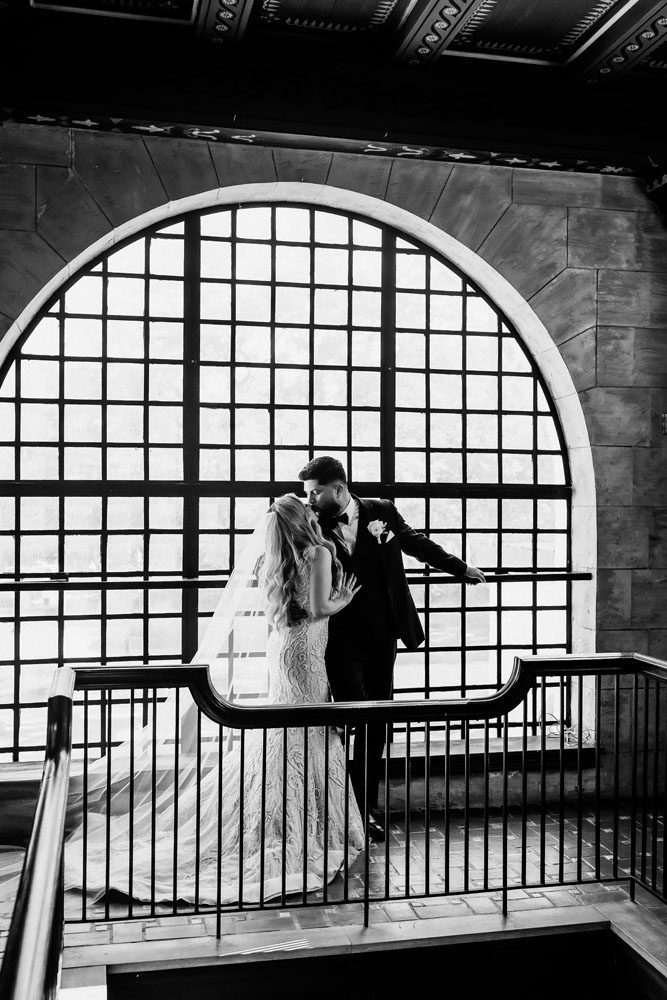 Couple in Grand Foyer