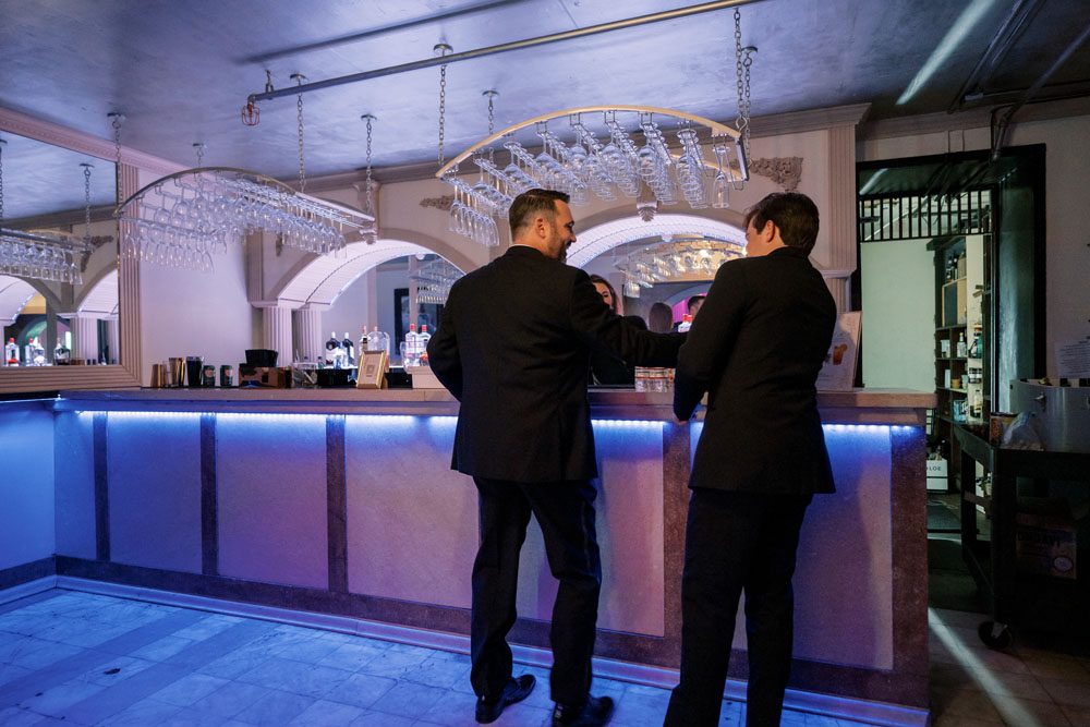 Guests in Vault Bar