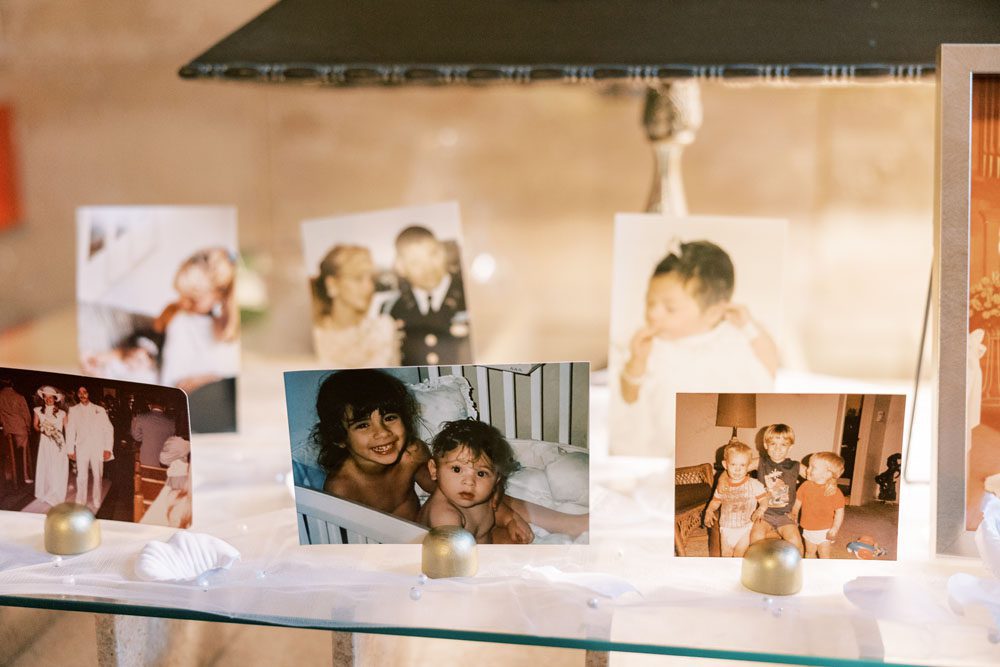 In loving memory table