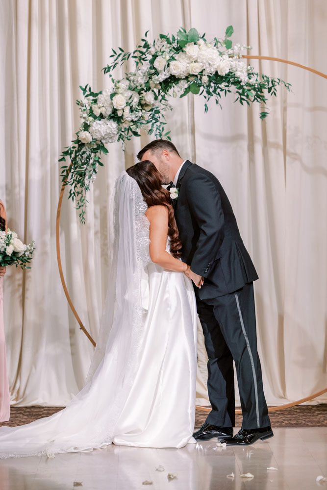 Kiss during Ceremony