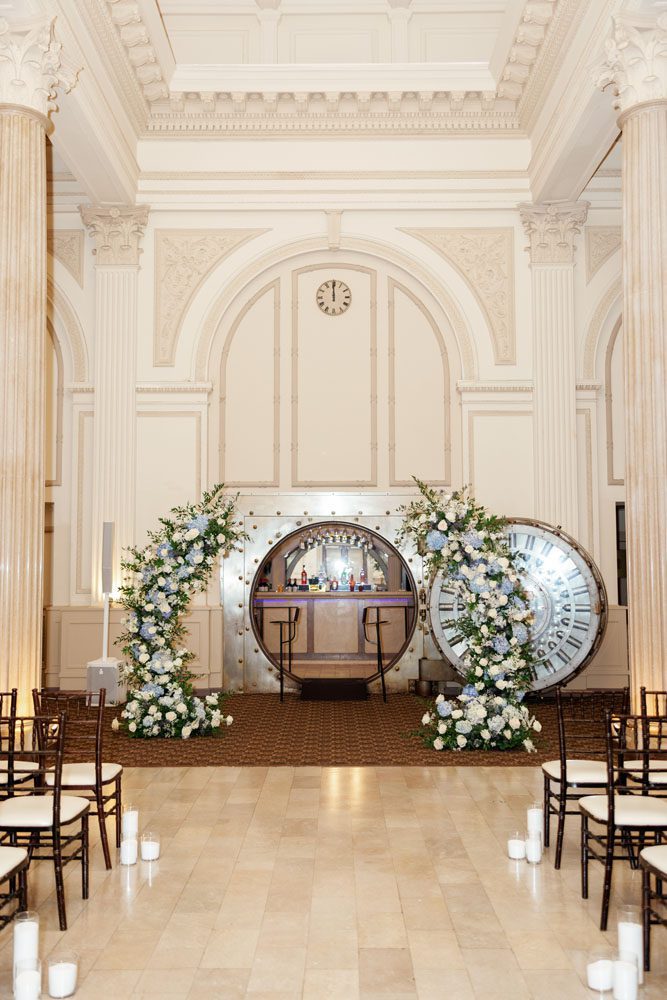 Ceremony backdrop