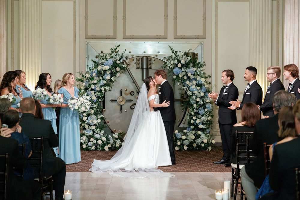 Kiss during Ceremony