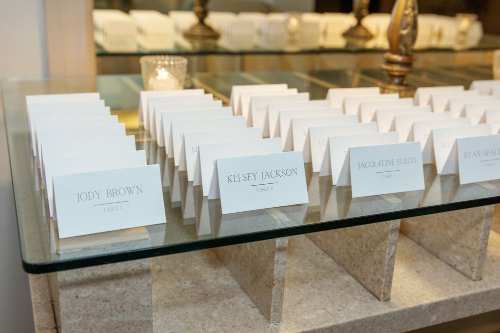 Place cards