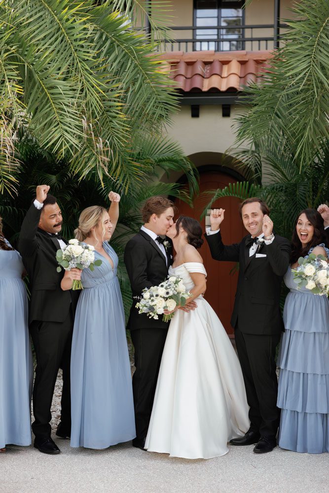Wedding party portraits