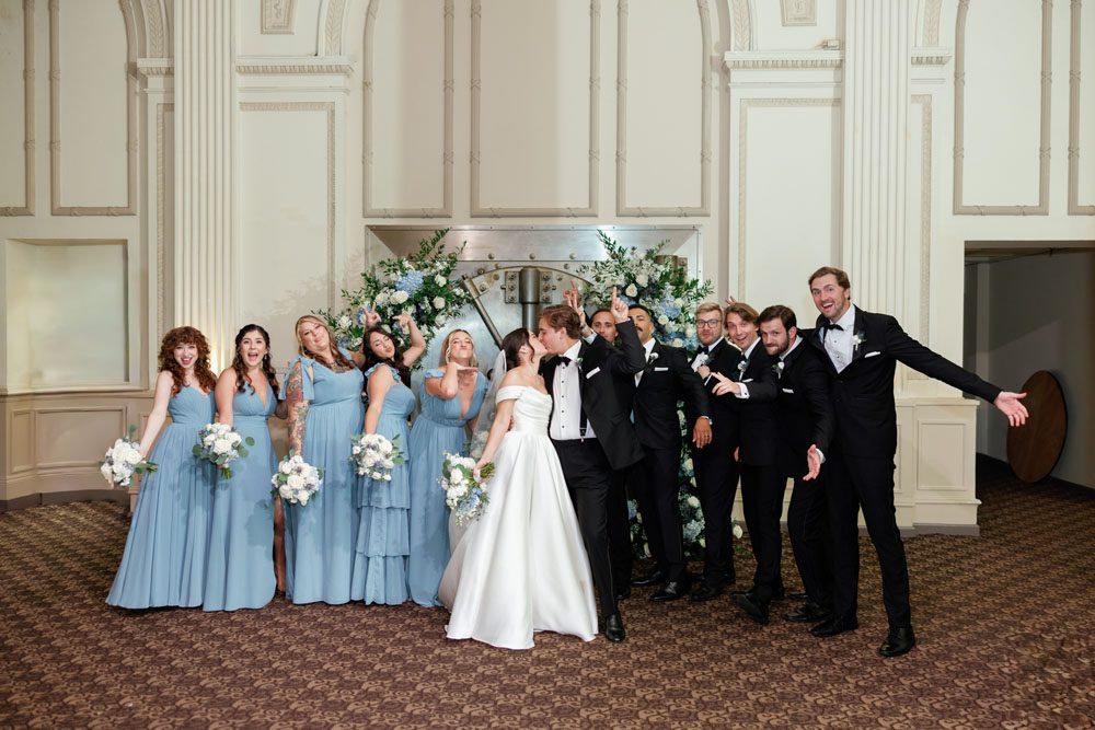 Wedding party portraits