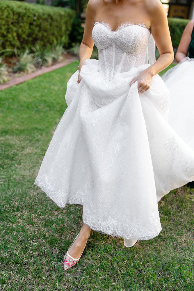 brides wedding dress