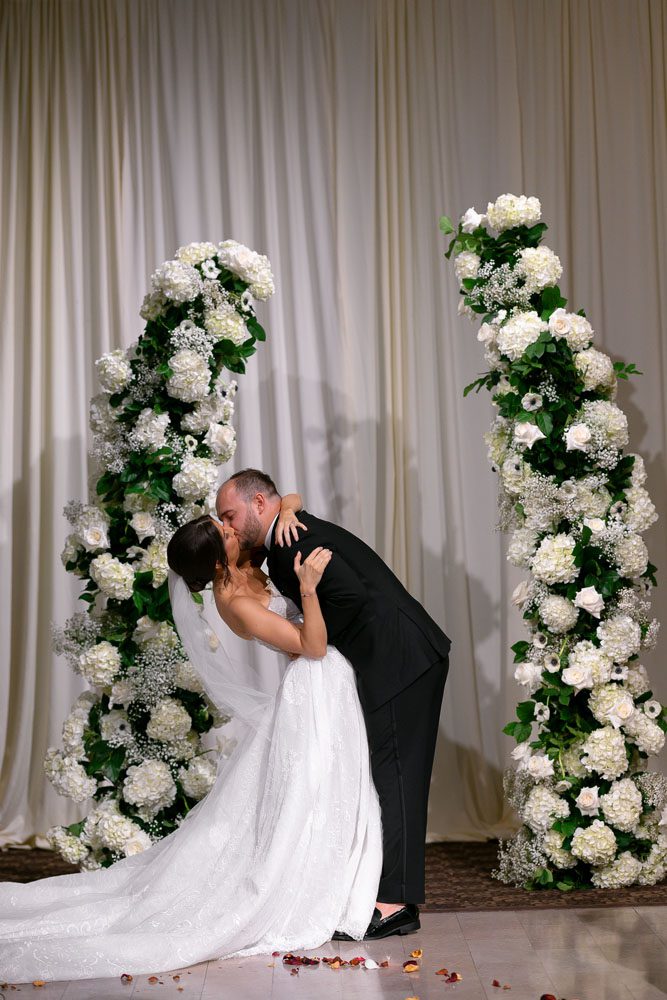 Kiss during Ceremony