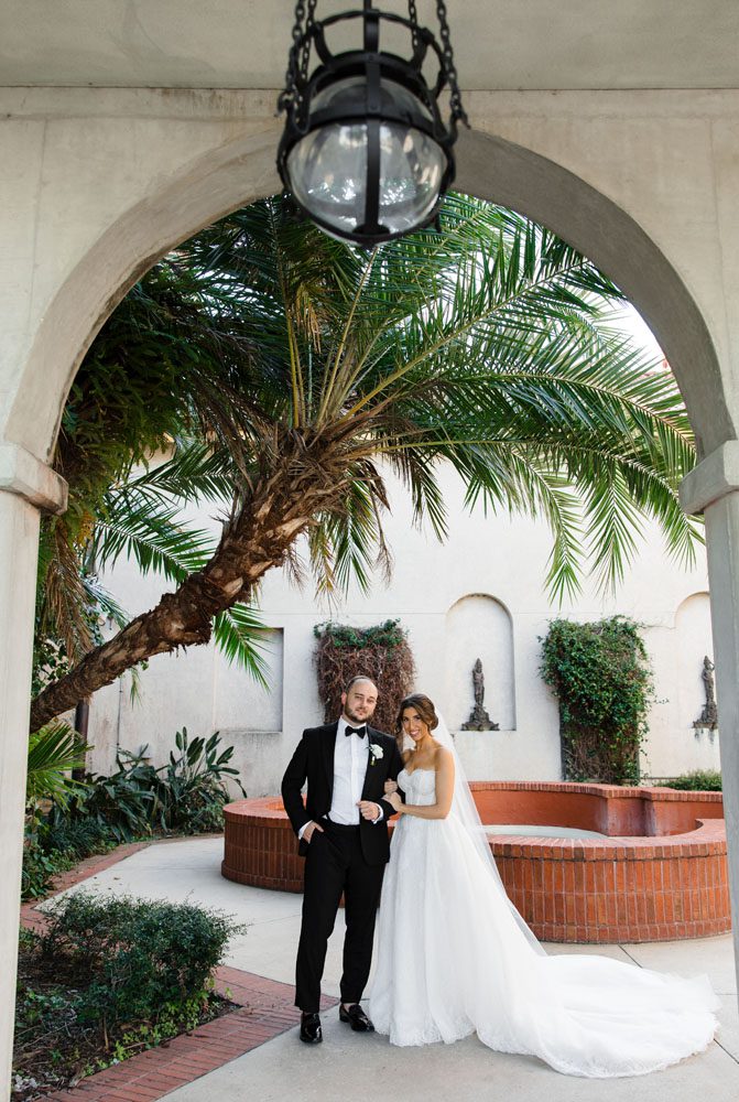 Bride and groom Portraits Lightner Museumj