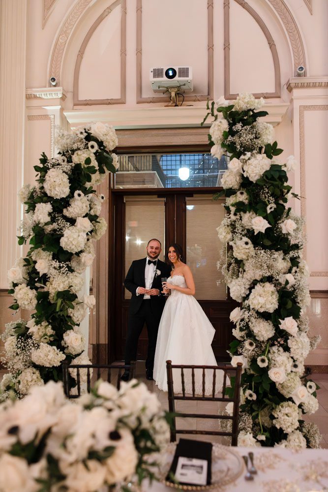 Reception private first look