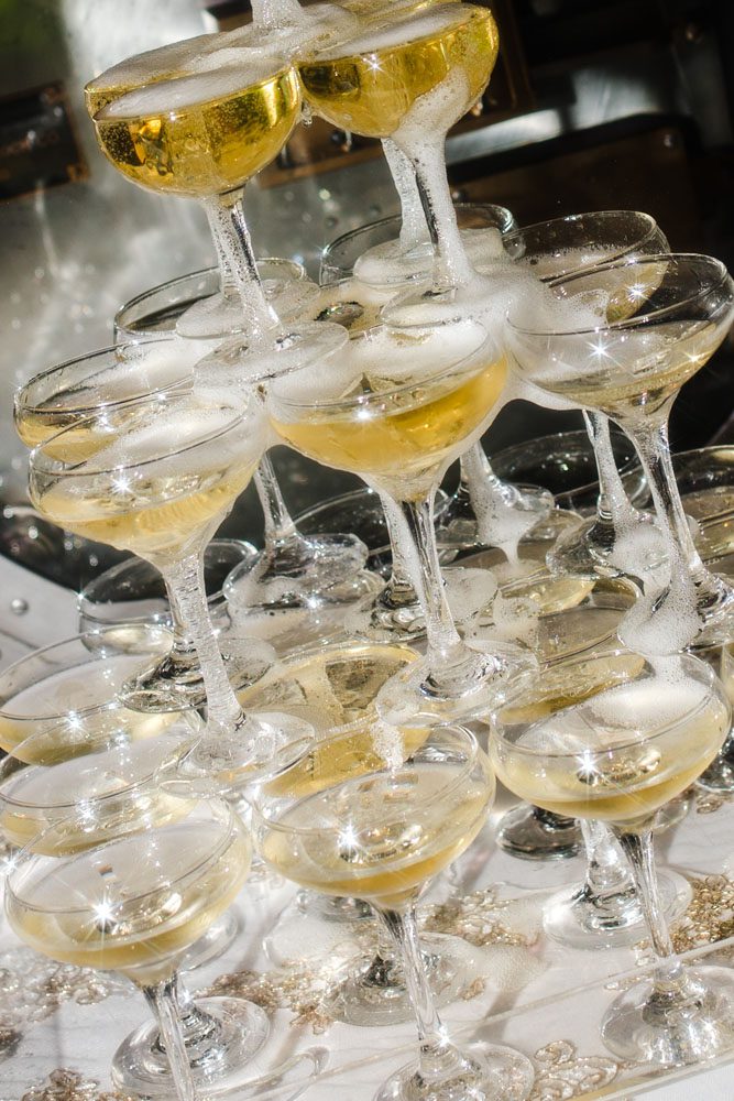 Champagne Tower