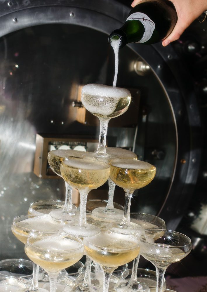 Champagne Tower