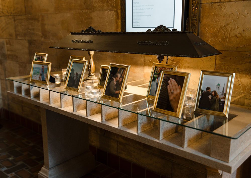 In loving memory table