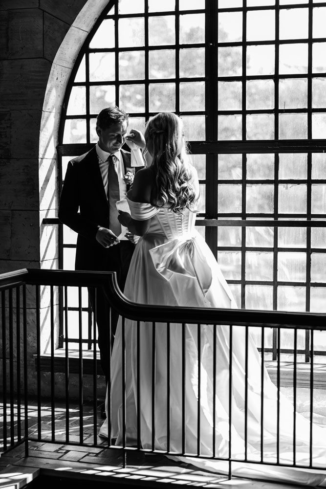 Bride and Groom First Look