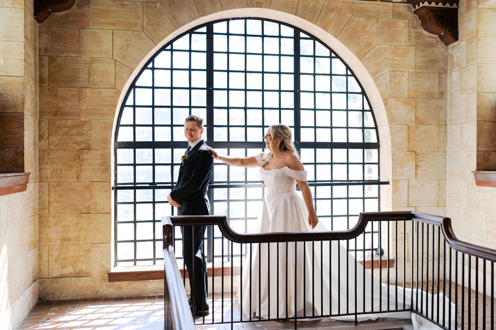 Bride and Groom First Look