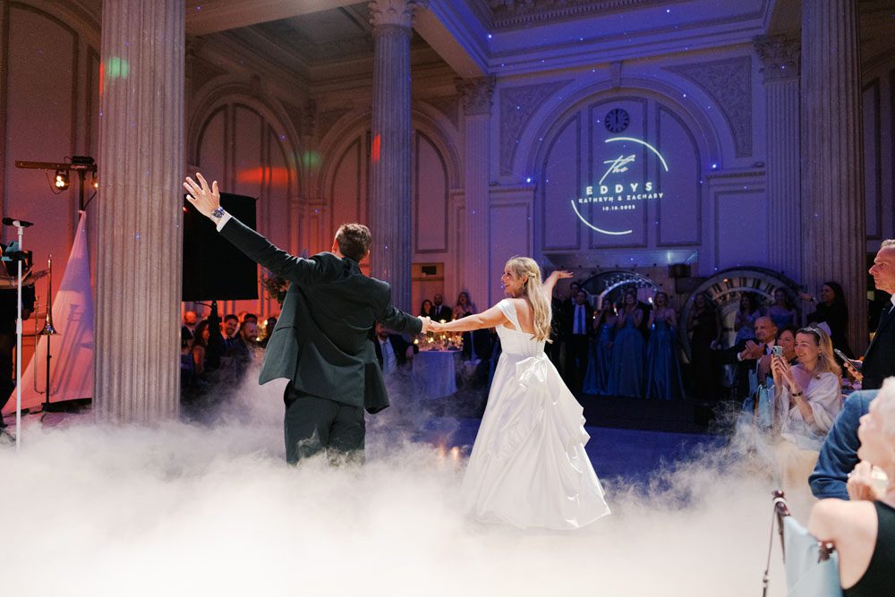 Bride and Groom first dance