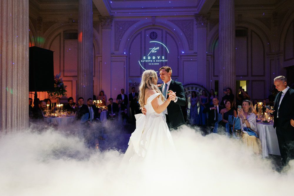Bride and Groom first dance
